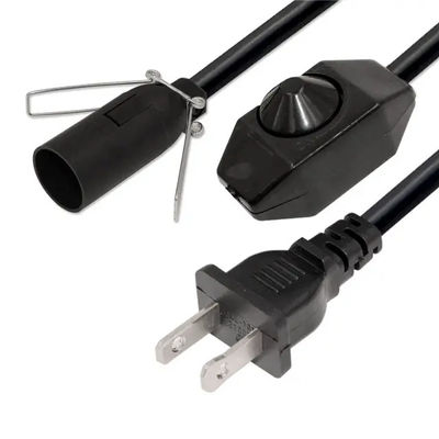 Заменяющая лампа с встроенным переключателем Dimmer Us 2 Prong Ac Usa Power Cord