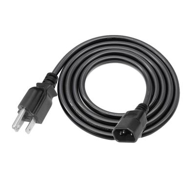 Нема 515P до C14 расширительные кабели Ac 3 Pin Prong Sjt Svt 16Awg Pvc USB кабель питания