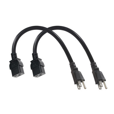 Мужчина-женщина NEMA 5-15P к IEC C19 AC расширительный кабель 320 соединитель для американской бытовой техники