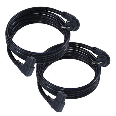 NEMA 5-15P 3Pin Plug IEC Power Cord с C13 прямоугольным котлом
