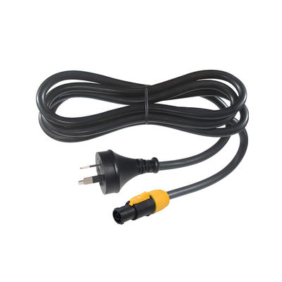PowerCON True1 Мужчина на AU 3Pin Plug nac3fca SAA расширительный шнур 1,5 мм тяжелый кабель