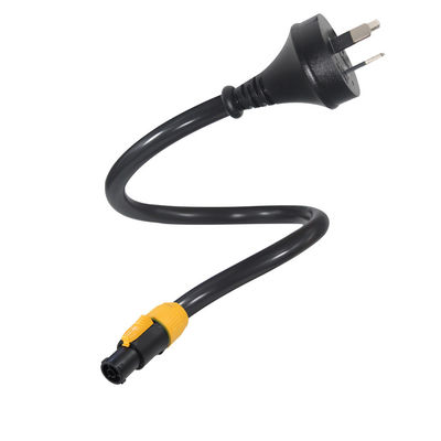 PowerCON True1 Мужчина на AU 3Pin Plug nac3fca SAA расширительный шнур 1,5 мм тяжелый кабель