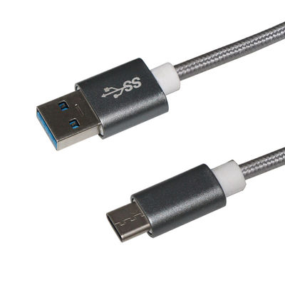 Защита от перенапряжения USB Type To c 3.0 USB Type C Кабель передачи данных 5Gbps Высокая скорость 3A Быстрая зарядка Перенапряжение для оптовой продажи