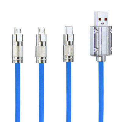 Сертифицированный CE 3-в-1 USB кабель зарядки с быстрой зарядкой 15 Вт