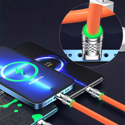 Сертифицированный CE 3-в-1 USB кабель зарядки с быстрой зарядкой 15 Вт