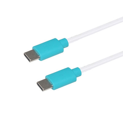 Металлические головки 100 Вт PD Прочный USB C кабель быстрой зарядки с покрытием TPE для MacBook CE сертифицированный