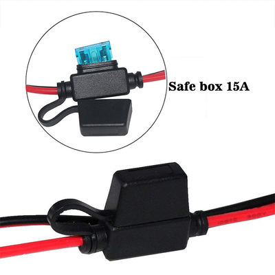 Sae зарядное проволока расширения кабеля с 12v на выключенный переключатель 14awg к аллигатору клип 2pin быстрые батареи аккумулятор зажимы