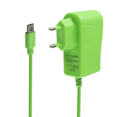 Зеленый цвет Бразилия Сила быстрая зарядка USB C адаптер 5В 2А Для универсального адаптера
