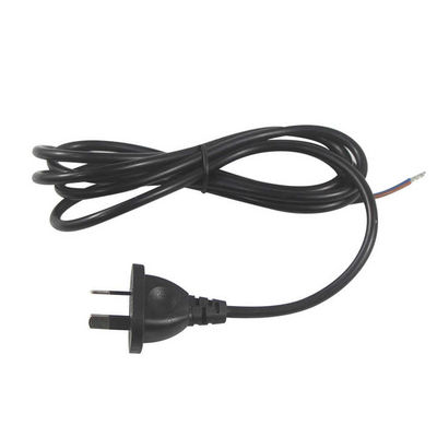 AU 2P / 3P до отрезанного 2C / 3C силового кабеля 1.2M Черный H05VV-F