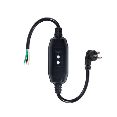 Электрический кабель промышленного класса 18AWG NEMA 5-15P с защитой RCD и голыми концами проводов для машин / бытовых приборов