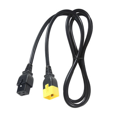 Блокирующий удлинитель питания C19 на C20, 16A 250В, 14AWG