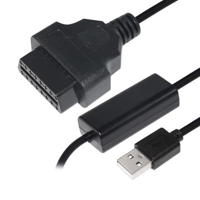 Кабель повышения напряжения USB на OBD 5V до 12V Step Up Converter для систем зарядки транспортных средств с защитой от короткого замыкания (вход 5V выход 12V)