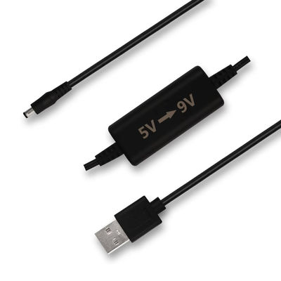 Кабель преобразователя напряжения USB на DC 5V 12V с защитой от перегрузки - для солнечной панели / портативного устройства, водонепроницаемый адаптер питания 36 Вт