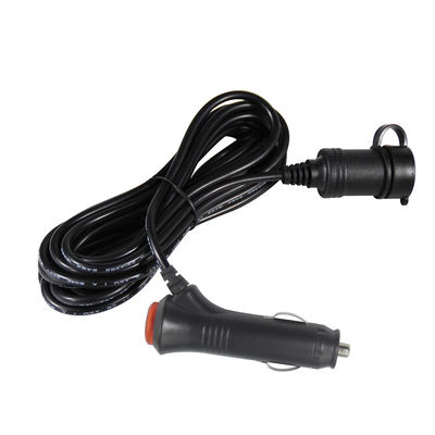 12V / 24V Автомобильный сигаретный зажигалка к розетке расширительный шнур с двойными портами USB для RV грузовиков зарядных устройств 10A 3Meter CE сертифицирован