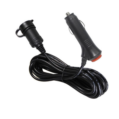 12V / 24V Автомобильный сигаретный зажигалка к розетке расширительный шнур с двойными портами USB для RV грузовиков зарядных устройств 10A 3Meter CE сертифицирован