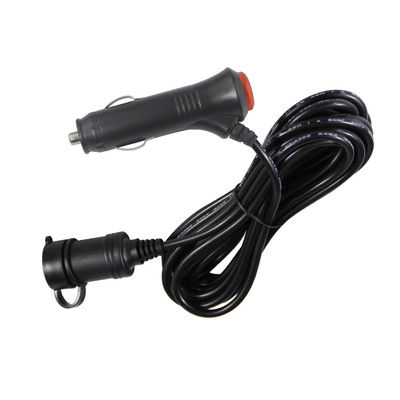 12V / 24V Автомобильный сигаретный зажигалка к розетке расширительный шнур с двойными портами USB для RV грузовиков зарядных устройств 10A 3Meter CE сертифицирован