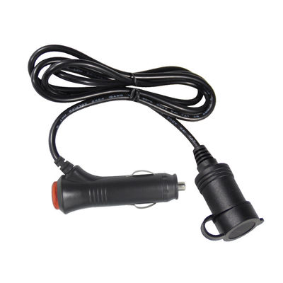 12V / 24V Автомобильный сигаретный зажигалка к розетке расширительный шнур с двойными портами USB для RV грузовиков зарядных устройств 10A 3Meter CE сертифицирован
