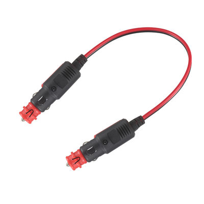Двойной мужской 12V / 24V Сигаретный поджигатель расширения шнур тяжелой загрузки для автомобиля, RV, наружного использования - 3FT / 5FT водонепроницаемый универсальный