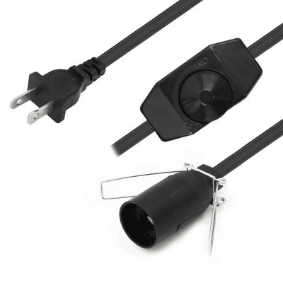Кабель-адаптер NEMA 1-15P - E14 с диммируемым разъемом, 18AWG SPT-2
