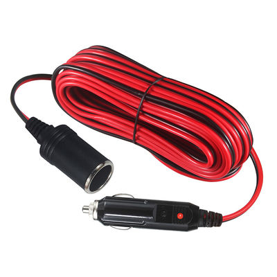 12V 24V автомобильный сигаретный зажигалка расширение кабеля мужчина к женщине