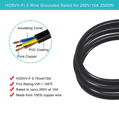 UK to C13 Power Cord 1.2M 250V 13A 16AWG Heavy Duty Cable для серверов / медицинского оборудования / PDU центра обработки данных (CE/BS1363/RoHS)