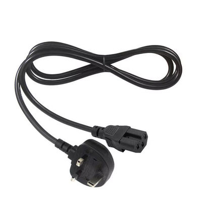 UK C15 Power Cord 3-Pin Plug to IEC C15 Cable for Industrial Appliances (Великобритания C15 Электрический кабель с трехприцепным разъемом к кабелю IEC C15 для промышленных приборов)