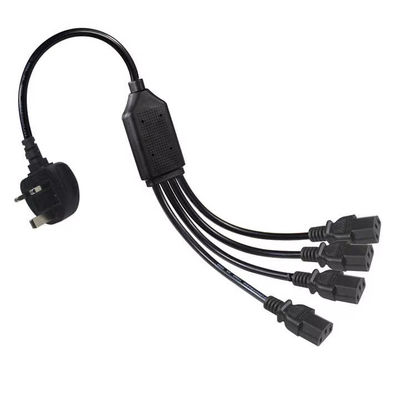 UK Plug to Multi C13 Power Cord 1.8M 250V 13A 16AWG PDU Cable для серверной стойки/UPS/центра обработки данных (BS1363/IEC 60320/RoHS)