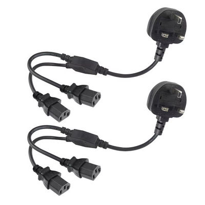UK Plug to Multi C13 Power Cord 1.8M 250V 13A 16AWG PDU Cable для серверной стойки/UPS/центра обработки данных (BS1363/IEC 60320/RoHS)