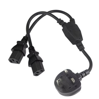 UK Plug to Multi C13 Power Cord 1.8M 250V 13A 16AWG PDU Cable для серверной стойки/UPS/центра обработки данных (BS1363/IEC 60320/RoHS)