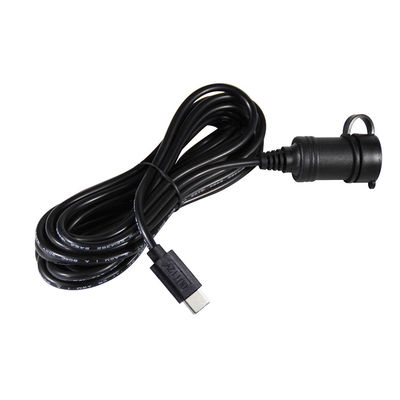 12V 24V двойной вход USB-C автозарядный адаптер преобразователь для зарядки транспортного средства с QC3.0 быстрой зарядкой и защитой безопасности