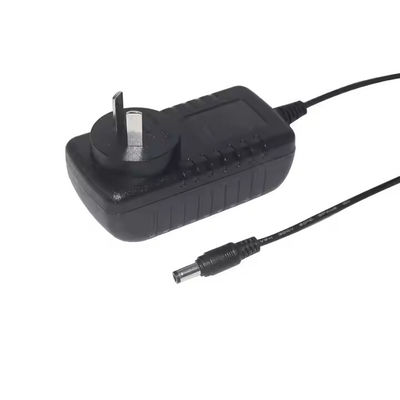 Au Pin Dc Plug Connector To 2 AU Pin DC Pure Copper Conductor Power Adapter ABS Изоляционный материал Ввод 12В 1А/2А