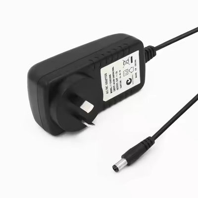 Au Pin Dc Plug Connector To 2 AU Pin DC Pure Copper Conductor Power Adapter ABS Изоляционный материал Ввод 12В 1А/2А