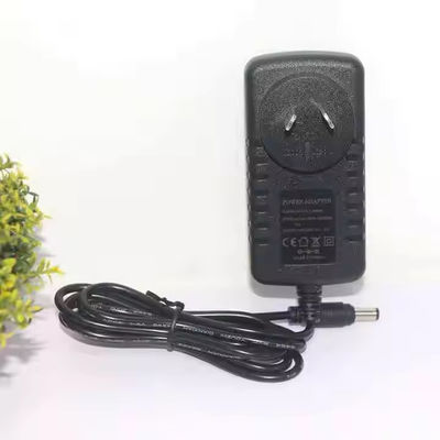 Au Pin Dc Plug Connector To 2 AU Pin DC Pure Copper Conductor Power Adapter ABS Изоляционный материал Ввод 12В 1А/2А