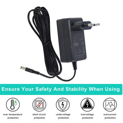 EU Plug 12V DC Power Adapter European AC to DC Wall Charger для светодиодов, маршрутизаторов, камер, электроники