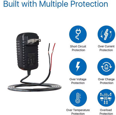 US Plug AC Power Cord to Bare Wire 2 Prong NEMA 1-15P to Stripped End Cable for LED Driver/ Power Supply/ DIY (Включается в кабель переменного тока для обнаженного провода)