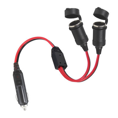 12V 24V двойной розетки автомобильного сигаретного зажигателя разделитель адаптер расширение для внедорожника грузовика фургона питания зарядного устройства расширение питания