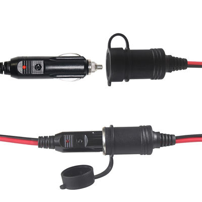 12V 24V двойной розетки автомобильного сигаретного зажигателя разделитель адаптер расширение для внедорожника грузовика фургона питания зарядного устройства расширение питания