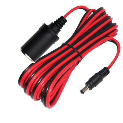Сигаретный зажигалка 12V 24V в DC кабель 5,5 мм