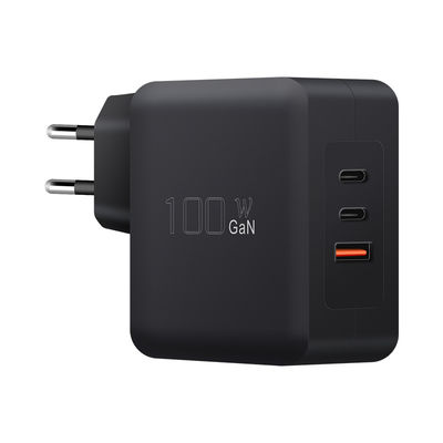 1A+2C 3 портов 100 Вт PD зарядное устройство EU plug power adapter для зарядки ноутбуков