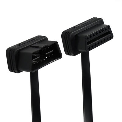 OBD-II 16-конечный плоский ленточный расширительный кабель для диагностики транспортных средств