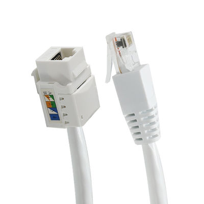Соединитель Keystone RJ45 Cat6, гнездо - гнездо, без инструментов