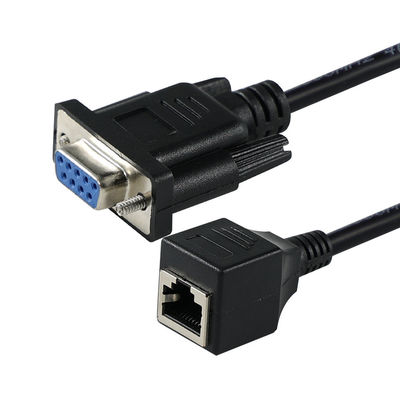 DB9 к RJ45 Серийный консольный кабель для маршрутизаторов и коммутаторов Cisco RS232 Мужчина к Ethernet кабель адаптера, 4ftm / 5ft / 6ft