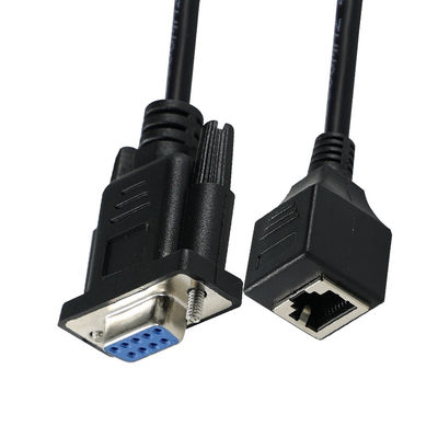 DB9 к RJ45 Серийный консольный кабель для маршрутизаторов и коммутаторов Cisco RS232 Мужчина к Ethernet кабель адаптера, 4ftm / 5ft / 6ft