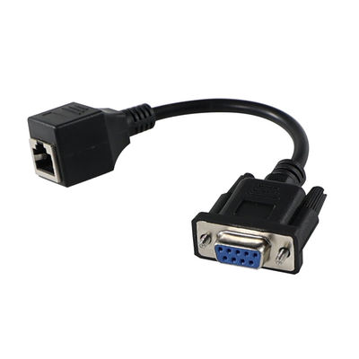 DB9 к RJ45 Серийный консольный кабель для маршрутизаторов и коммутаторов Cisco RS232 Мужчина к Ethernet кабель адаптера, 4ftm / 5ft / 6ft
