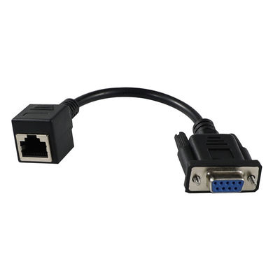 DB9 к RJ45 Серийный консольный кабель для маршрутизаторов и коммутаторов Cisco RS232 Мужчина к Ethernet кабель адаптера, 4ftm / 5ft / 6ft