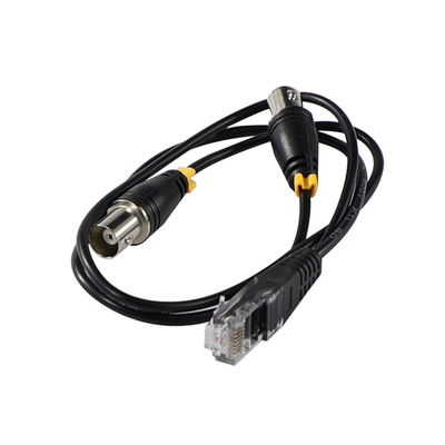 RJ45 к кабелю двойного адаптера BNC для передачи сигнала T1/E1