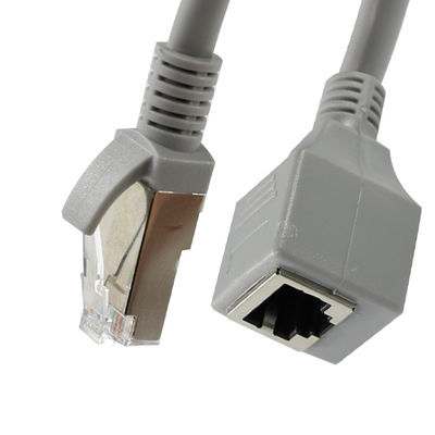 RJ45 Ethernet расширительный кабель мужчина-женщина с панельной установкой для LAN сети маршрутизатора переключателя Cat5e/Cat6, 4FT/5FT/6FT