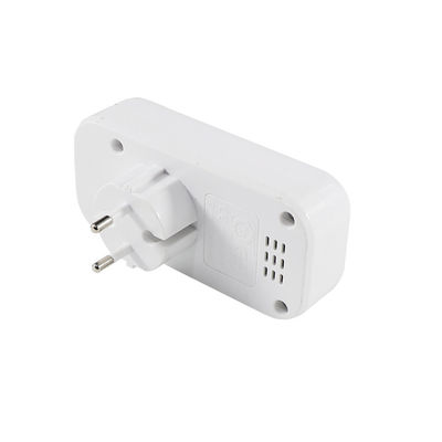 Адаптер для розетки EU с двумя разъемами и 2 USB-портами, 250 В, 10 А