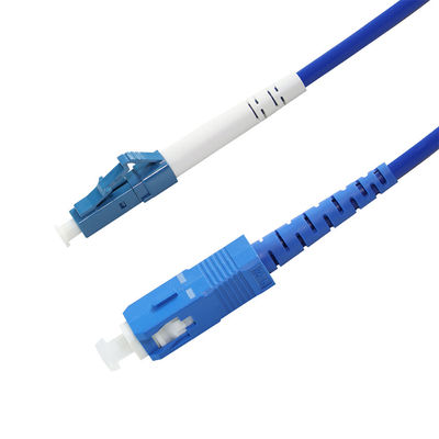 Кабель с оптическими волокнами от SC до LC одномодный мультимодный для дата-центров