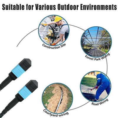 Кабель с оптическими волокнами от SC до LC Single Mode OS2 Duplex